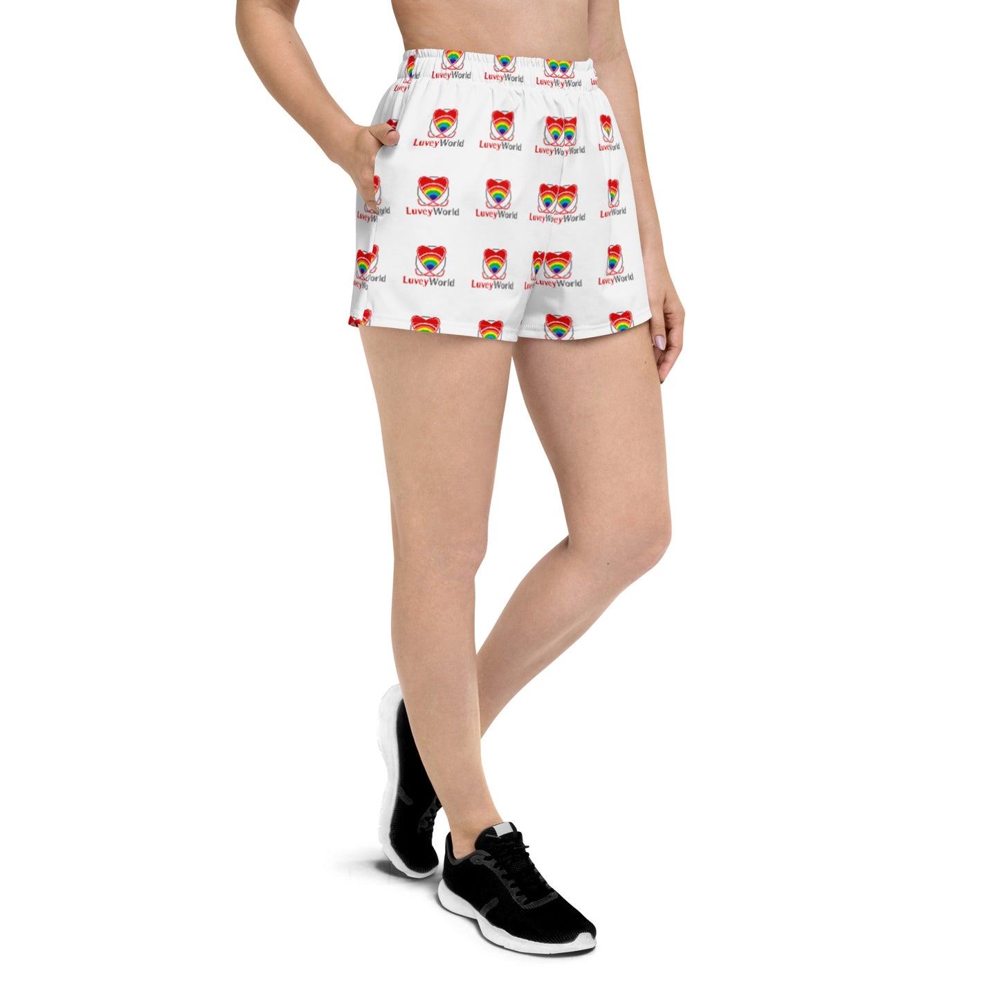 LuveyWorld All Over Short Shorts