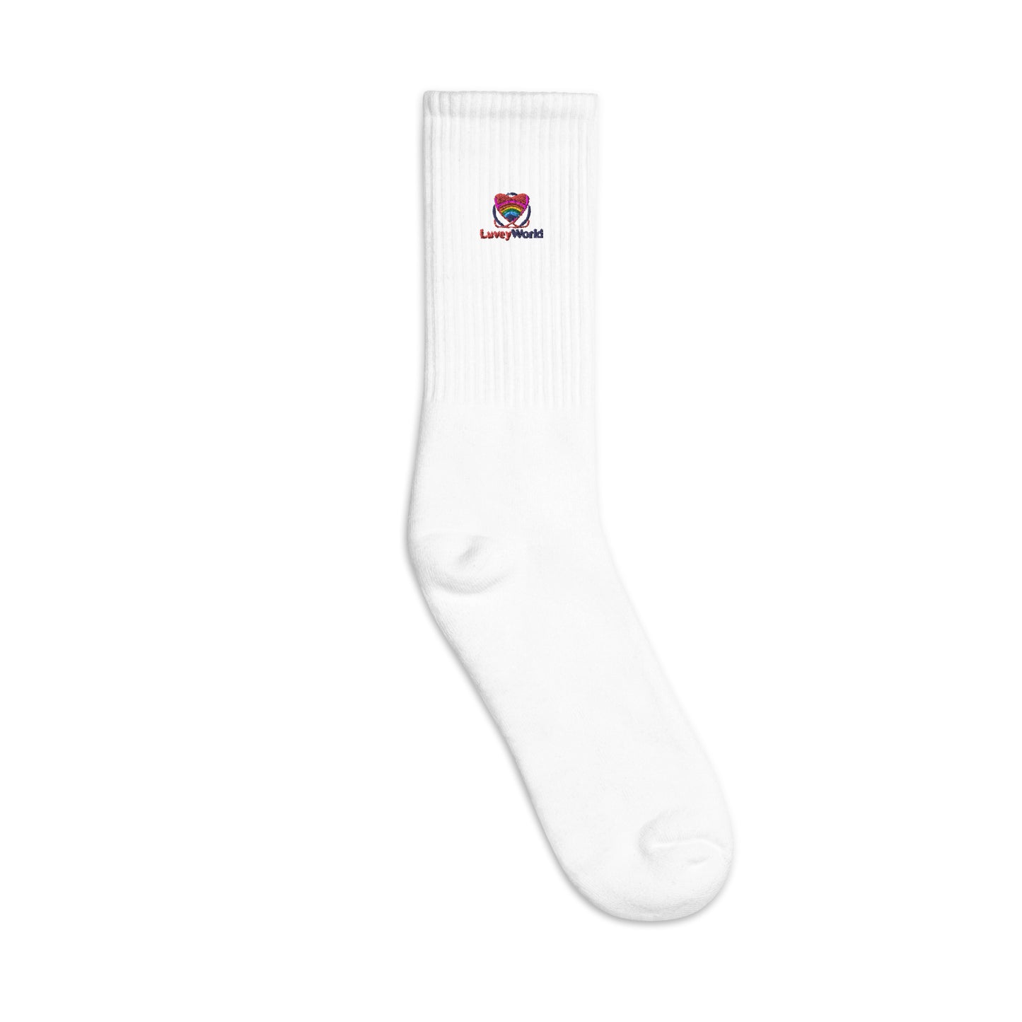 LuveyWorld Embroidered socks